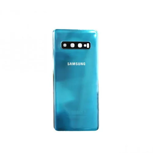 Samsung S10 back cover met camera lens prism green Samsung S10 back cover met camera lens prism Groen