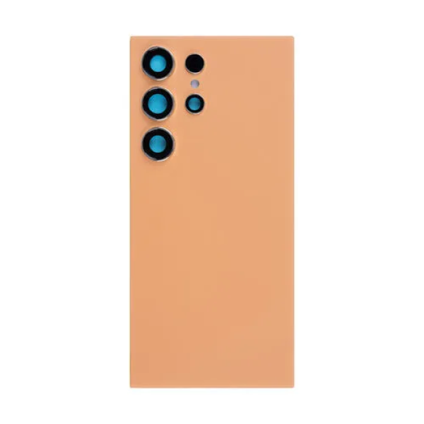 Samsung S24 ultra back cover met camera lens titanium orange Samsung S24 ultra back cover met camera lens titanium orange