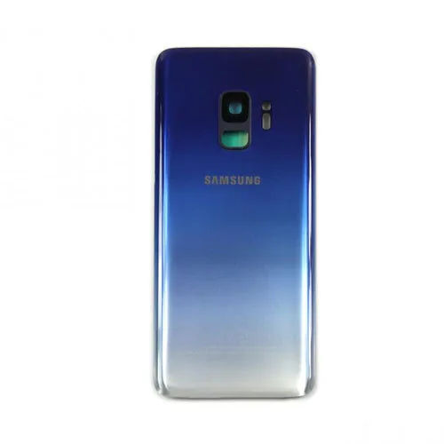 Samsung S9 back cover met camera lens ice blue Samsung S9 back cover met camera lens ice Blauw