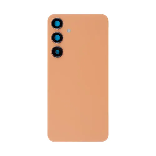 Samsung S24 back cover met camera lens sandstone orange