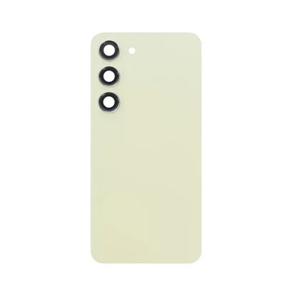 Samsung S23 back cover met camera lens lime Samsung S23 back cover met camera lens - Lime/Groen