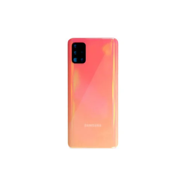 Samsung A51/a515 back cover met camera lens prism pink Samsung A51/a515 back cover met camera lens prism Roze