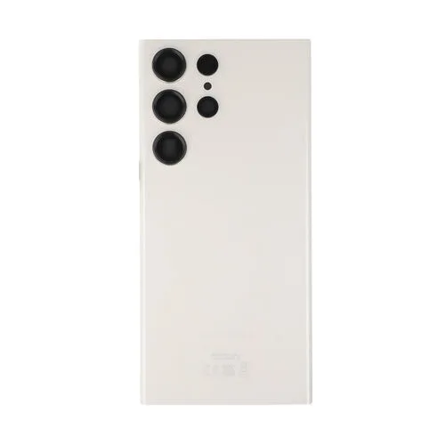 Samsung S23 ultra back cover met camera lens cream Samsung S23 ultra back cover met camera lens cream