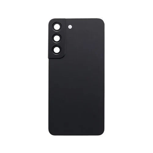 Samsung S22 back cover met camera lens phantom black Samsung S22 back cover met camera lens phantom Zwart