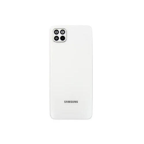 Samsung A22 4G back cover met camera lens white Samsung A22 4G back cover met camera lens Wit