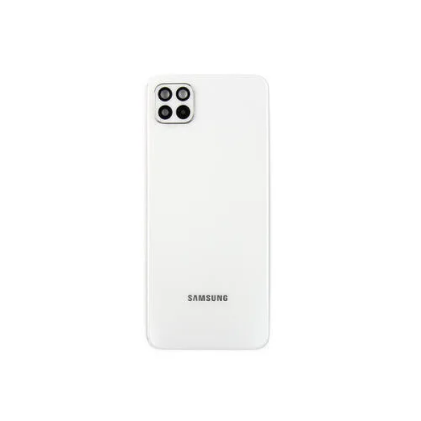 Samsung A22 4G back cover met camera lens white Samsung A22 4G back cover met camera lens Wit