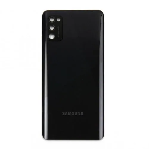 Samsung A41 back cover met camera lens prism black Samsung A41 back cover met camera lens prism Zwart