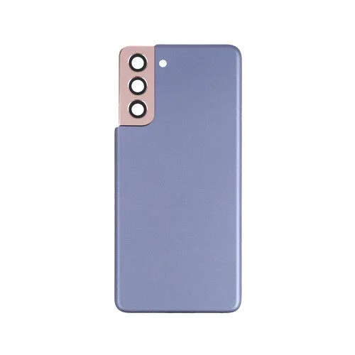 Samsung S21 back cover met camera lens phantom violet Samsung S21 back cover met camera lens phantom Violet/Paars