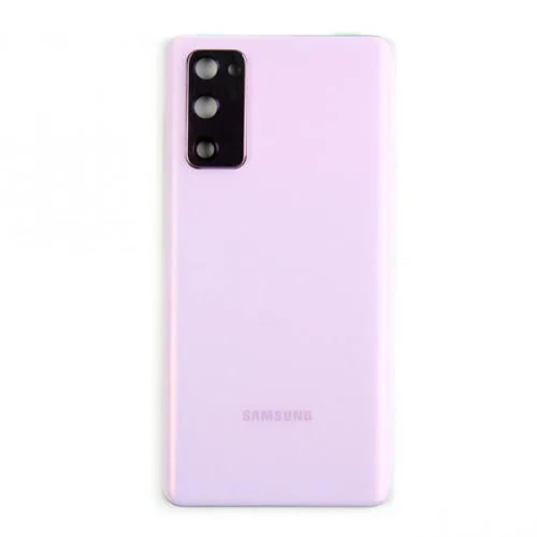 Samsung S20 FE back cover met camera lense cloud lavender Samsung S20 FE back cover met camera lense cloud - Lavender/Paars