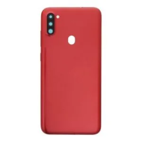 Samsung A11 back cover met camera lens Rood