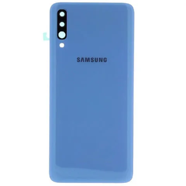 Samsung A70 back cover met camera lens blue Samsung A70 back cover met camera lens Blauw
