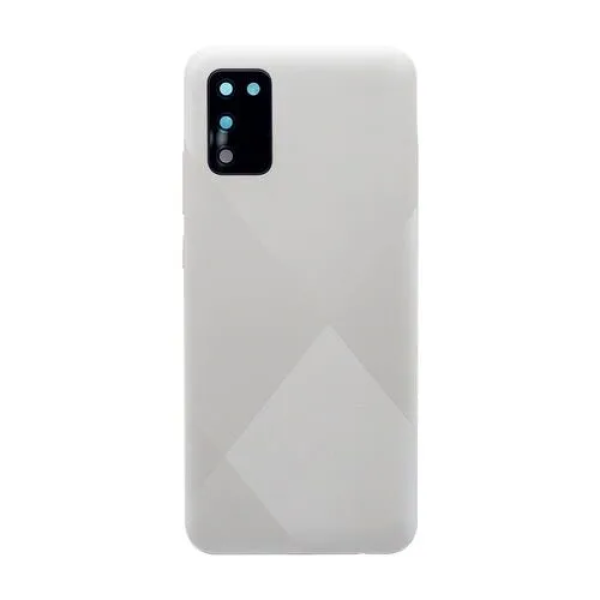 whitedownload (6) Samsung A02s back cover met camera lens Wit