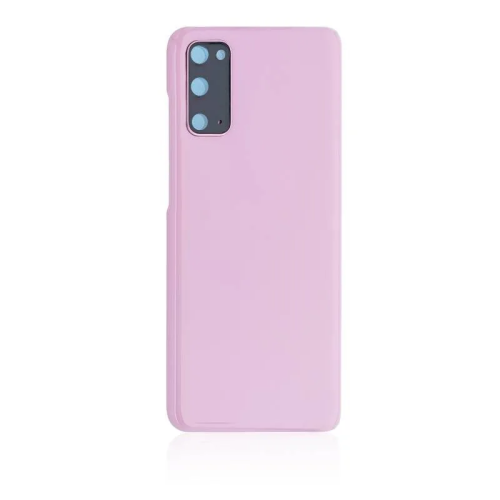 Samsung S20 back cover met camera lens - Roze
