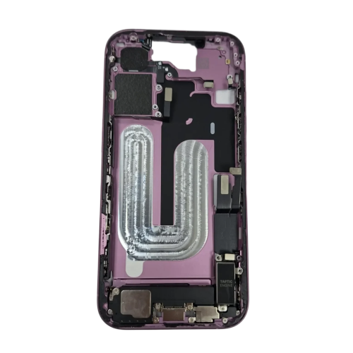 68c75a8e14ca4f209c543b32eea23631 iphone 16 Middel frame Complete with All Parts Original Pulled A Roze