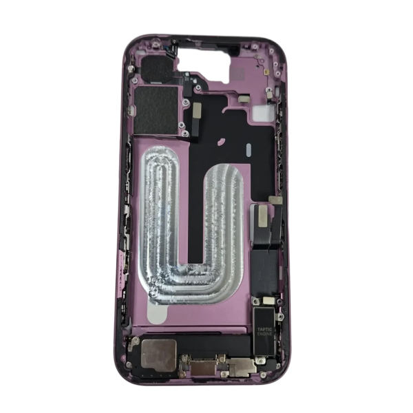 68c75a8e14ca4f209c543b32eea23631 iphone 16 Middel frame Complete with All Parts Original Pulled A Roze