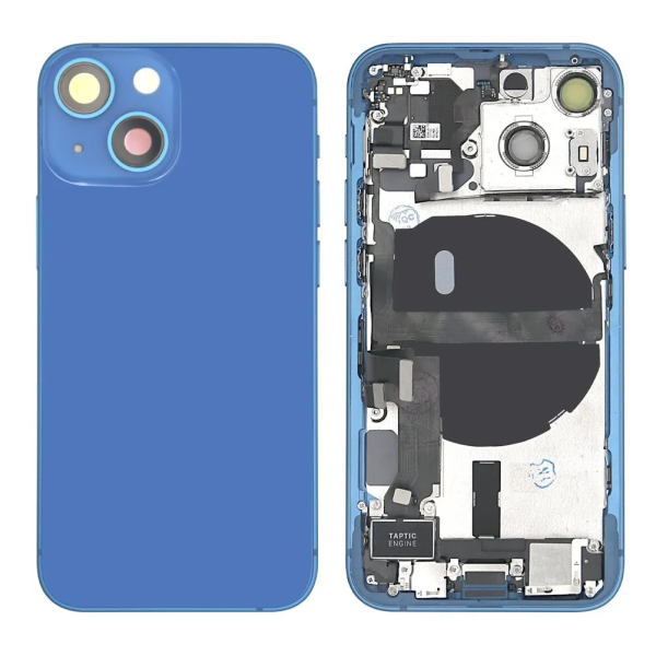 media_d735e6da-e4b2-40a0-b8e9-4b Iphone 13 Mini Housing Complete Pulled A Blue