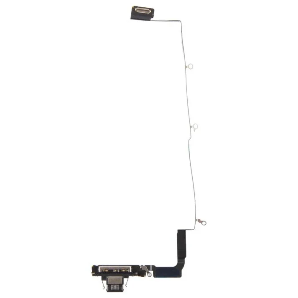 iphone 17 air chargingport black iPhone 17 Air charging port flex pulled A Black