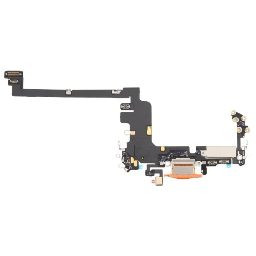 iPhone 17 Pro charging port flex pulled A Orange